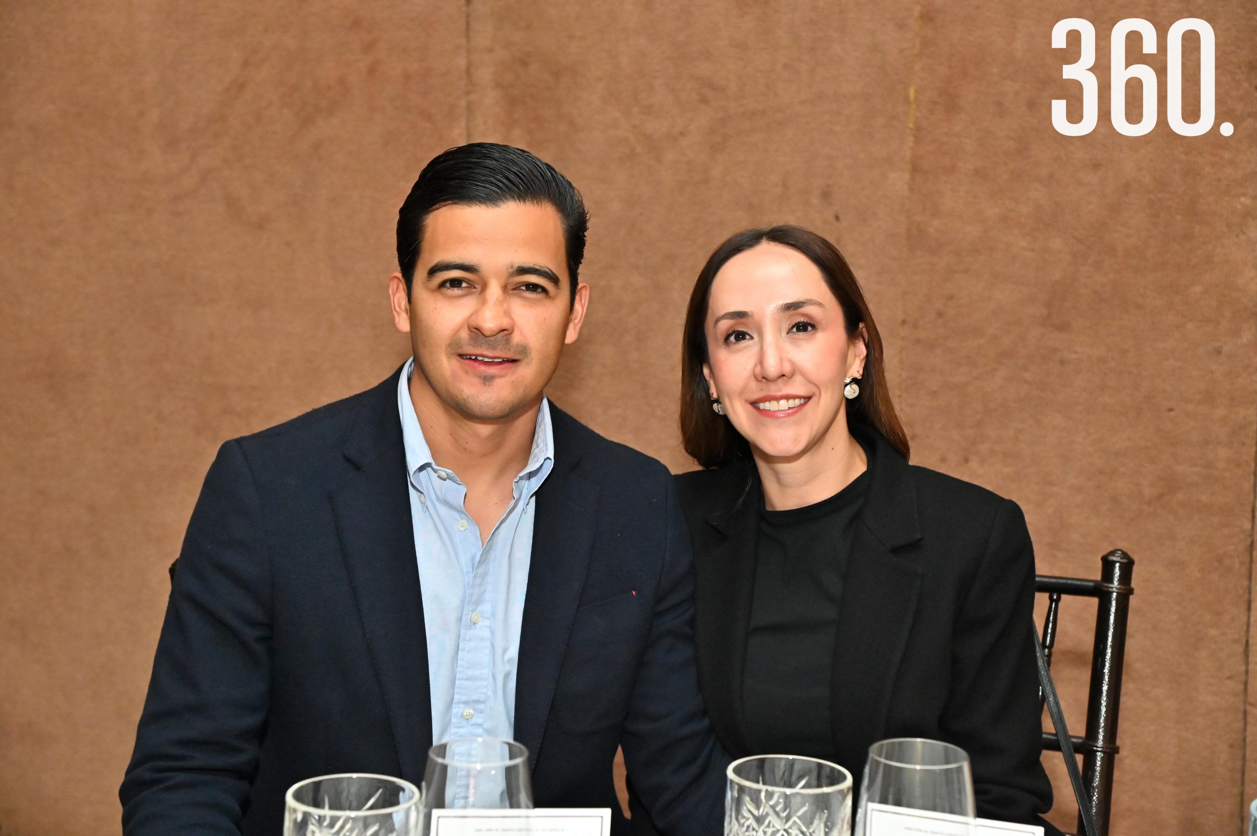 Eder López y Miriam Cárdenas.