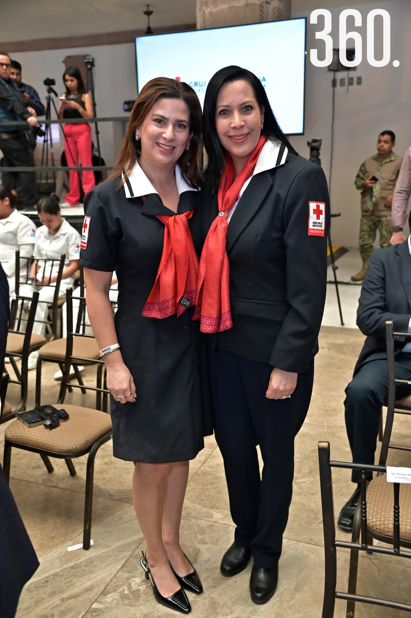 Marcela Recio y Rosy Mercado.