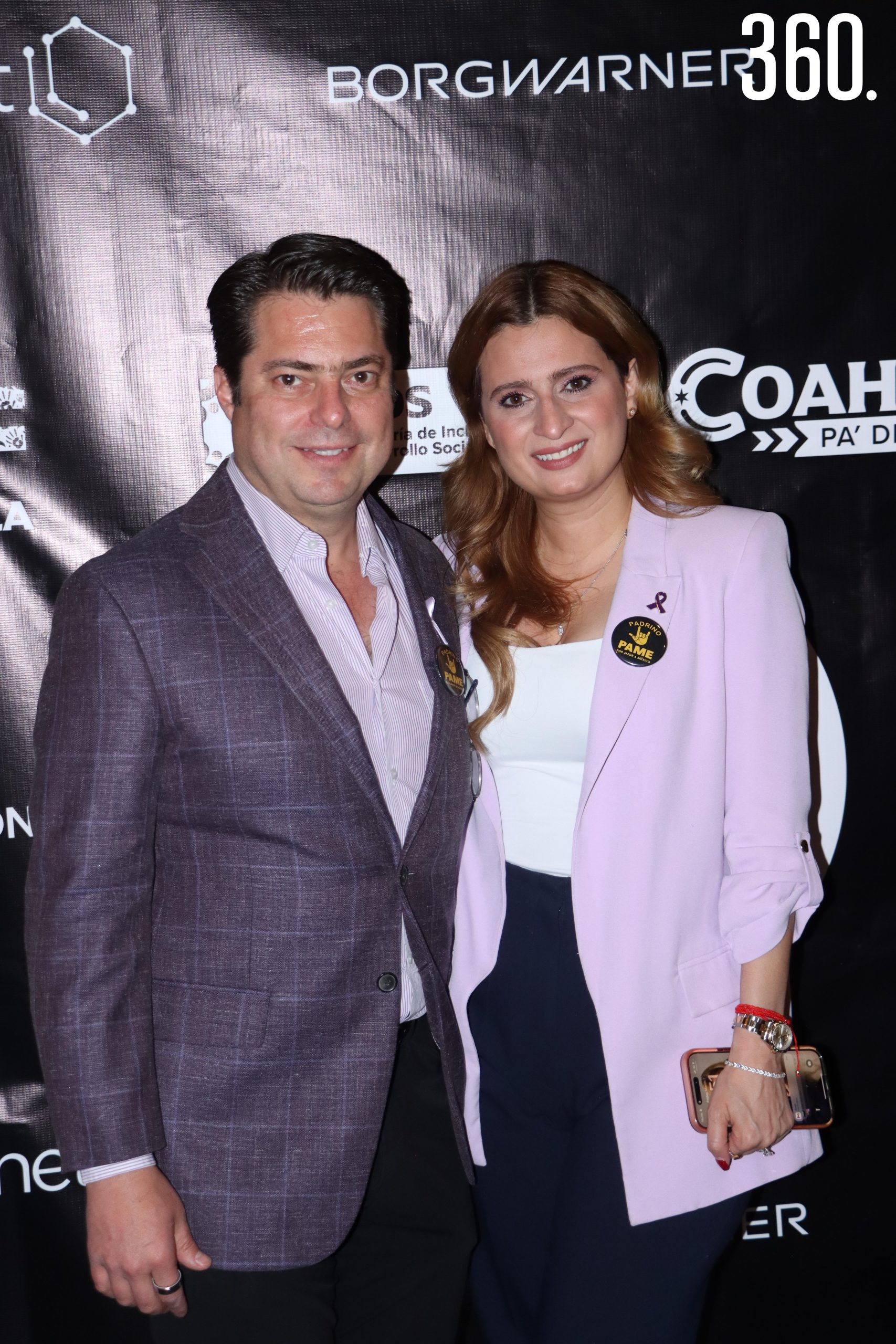 Enrique Martínez y Lilia Hiarmes.