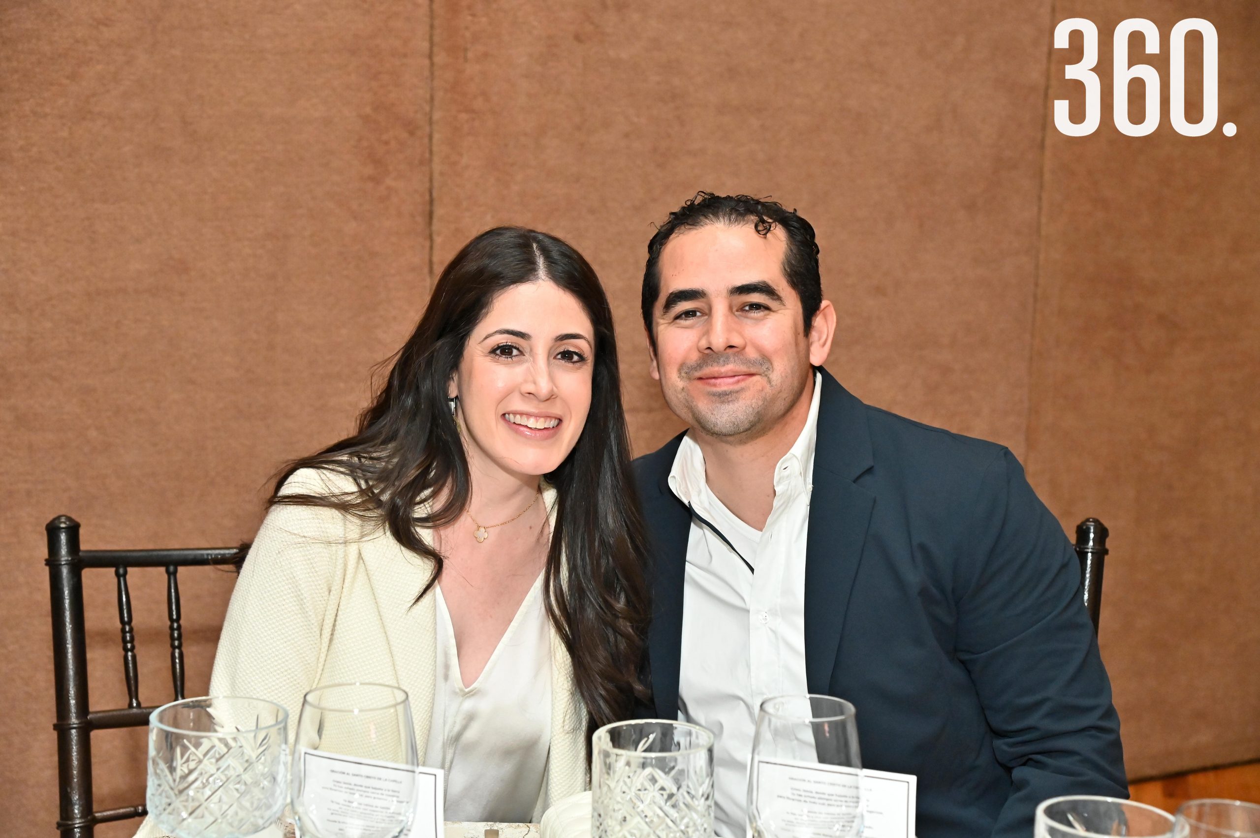 Ana Sofía Arizpe y Luis José Estrada.