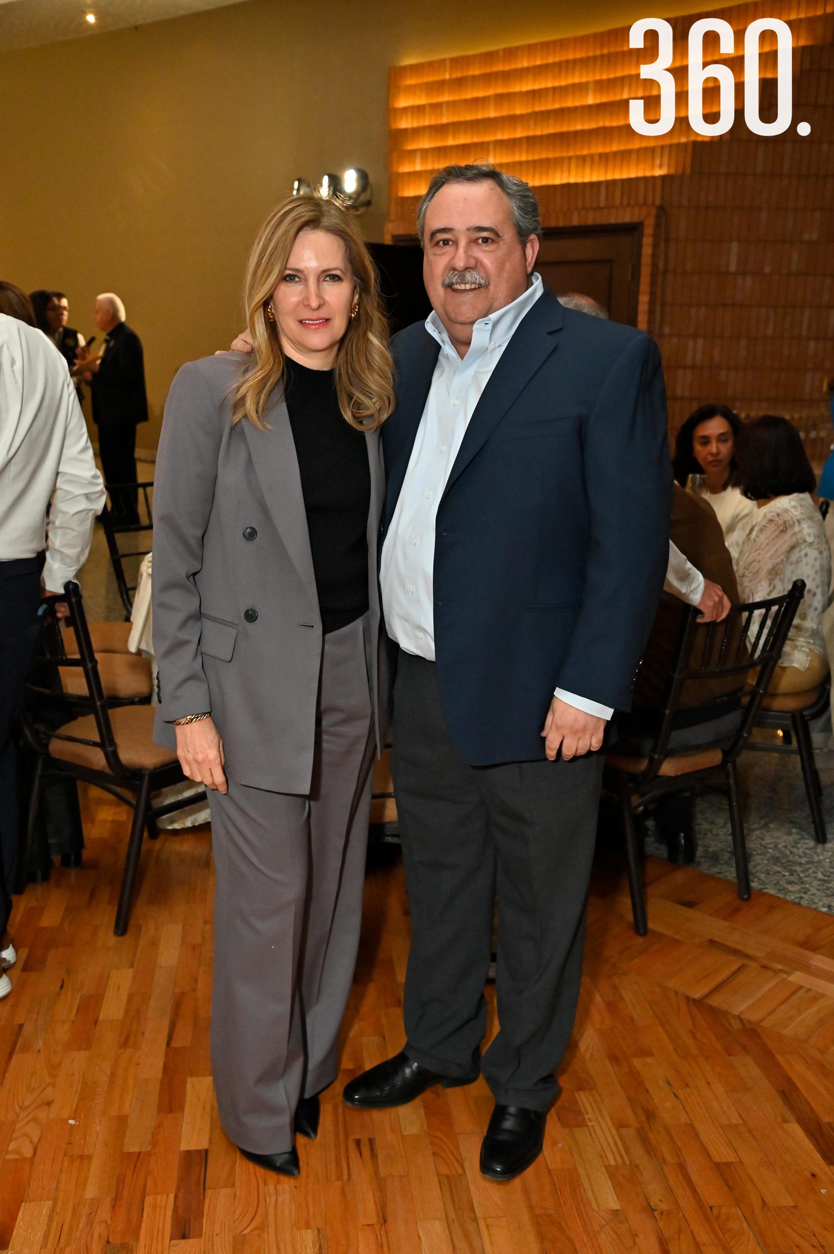 Elma Arizpe y Alejandro Dávila.