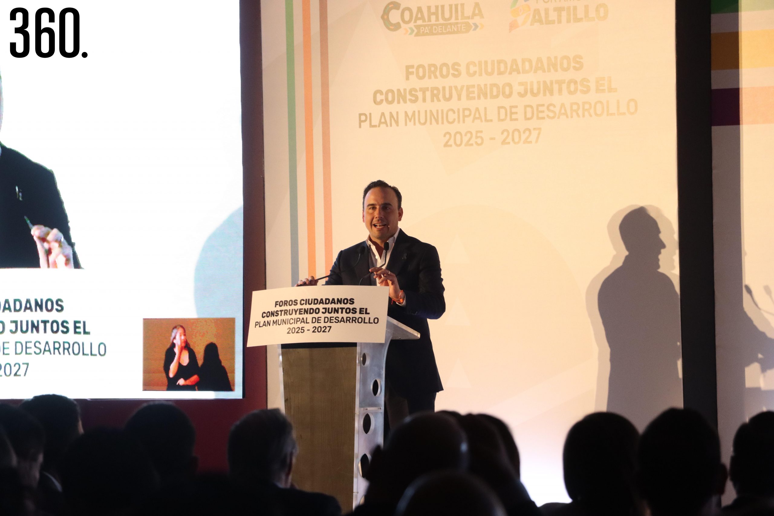 El gobernador, Manolo Jiménez.