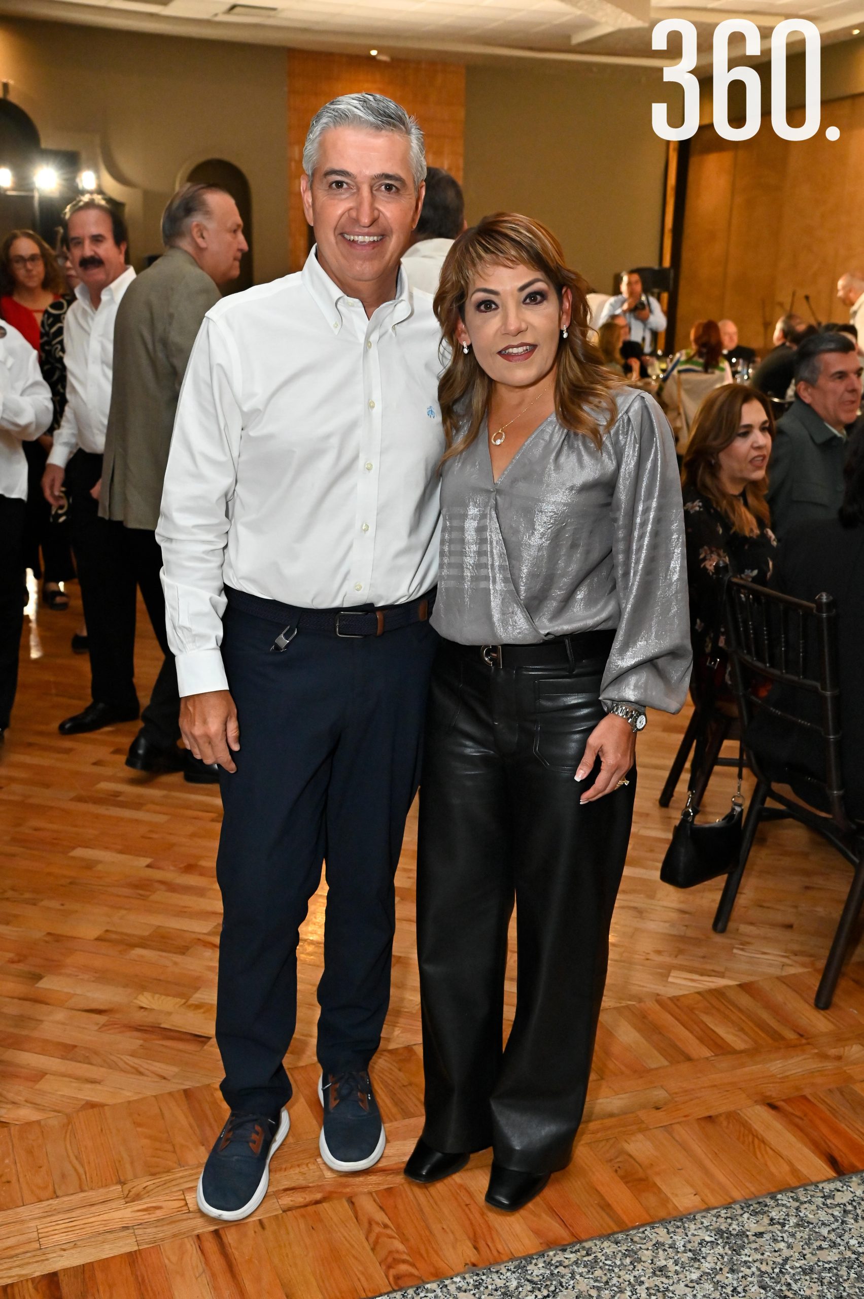 Ricardo Valdés y Paty Castro.