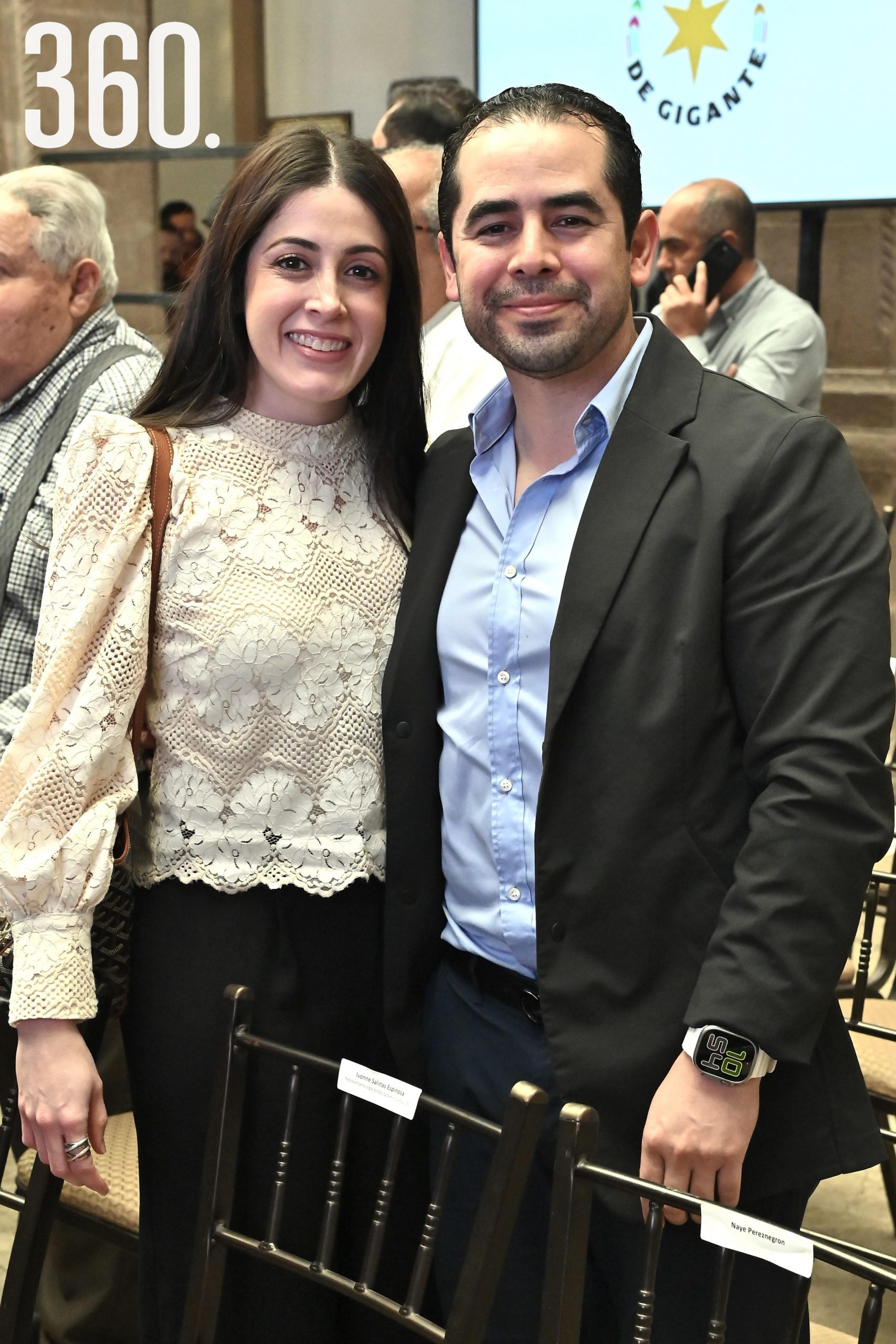 Sofía Arizpe y José Luis Estrada.