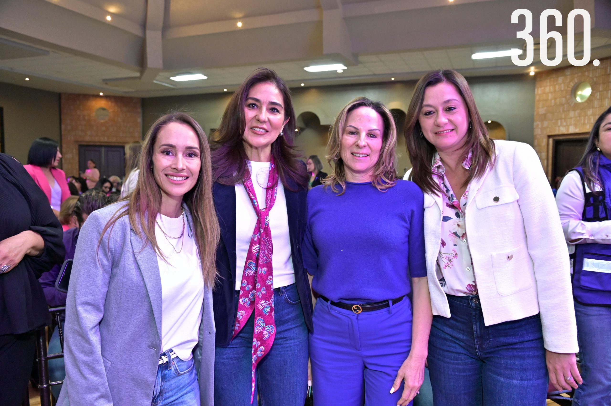 Mayra Ramos, Teresita Escalante, Ivonne Espinosa y Paloma Riojas.