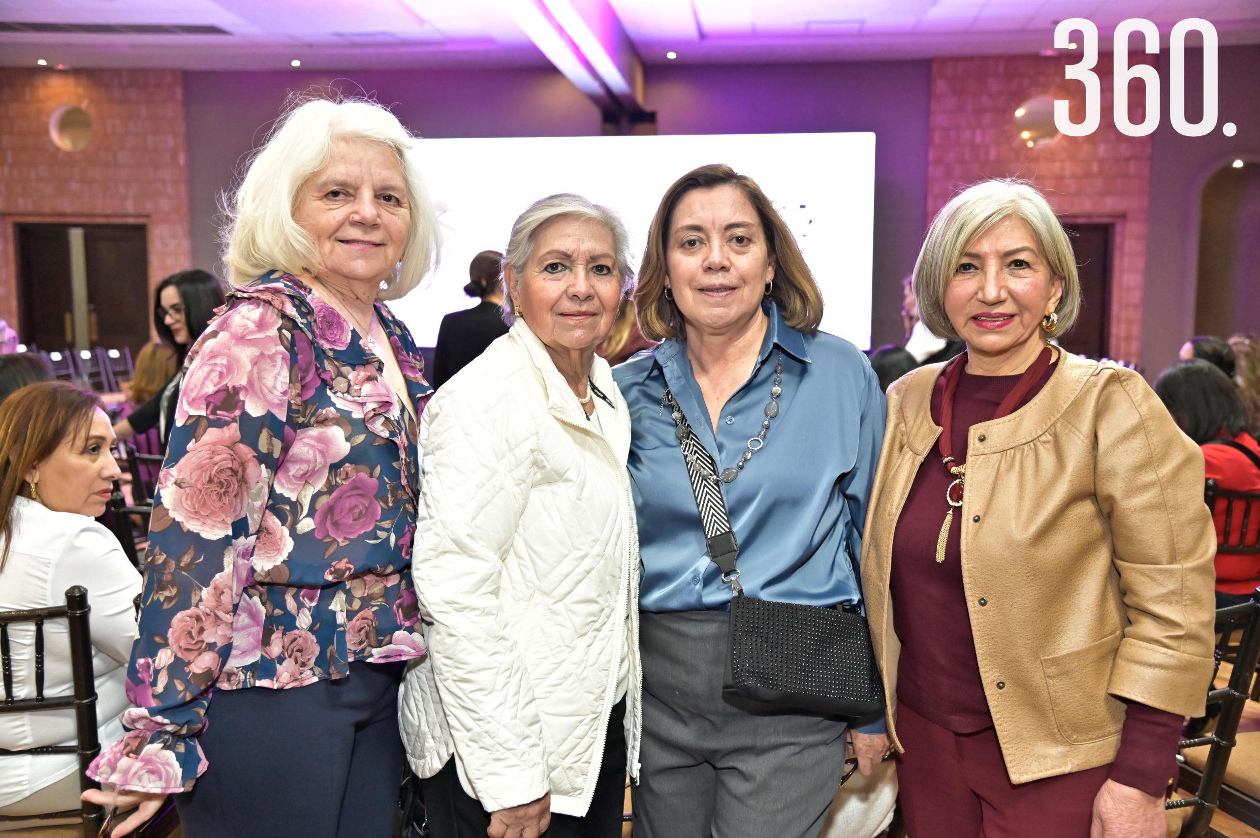 Ana Laura Sánchez, Beatriz Montemayor, Patricia Ochoa y Angélica Quesnel.