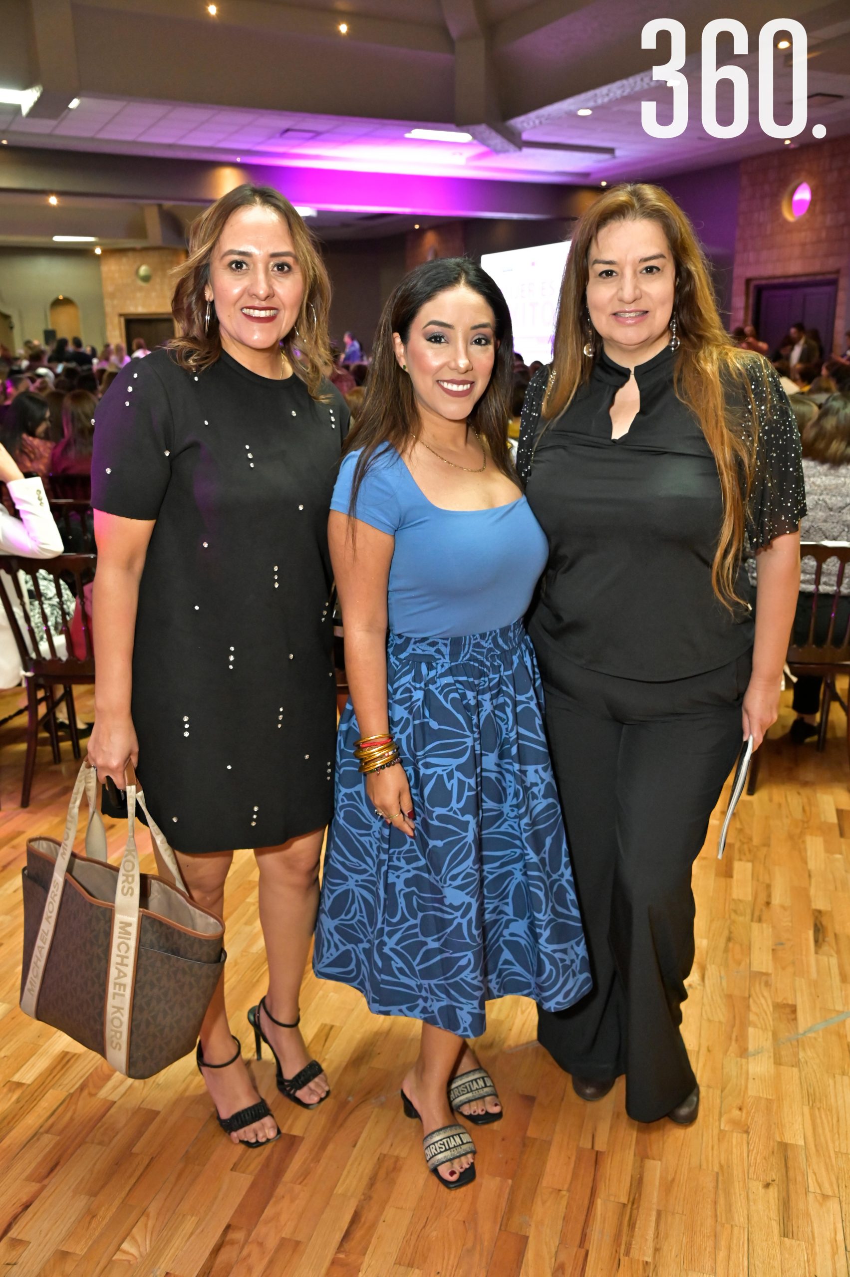 Fátima Pérez, Alejandra Hernández y Berenice de Mata.