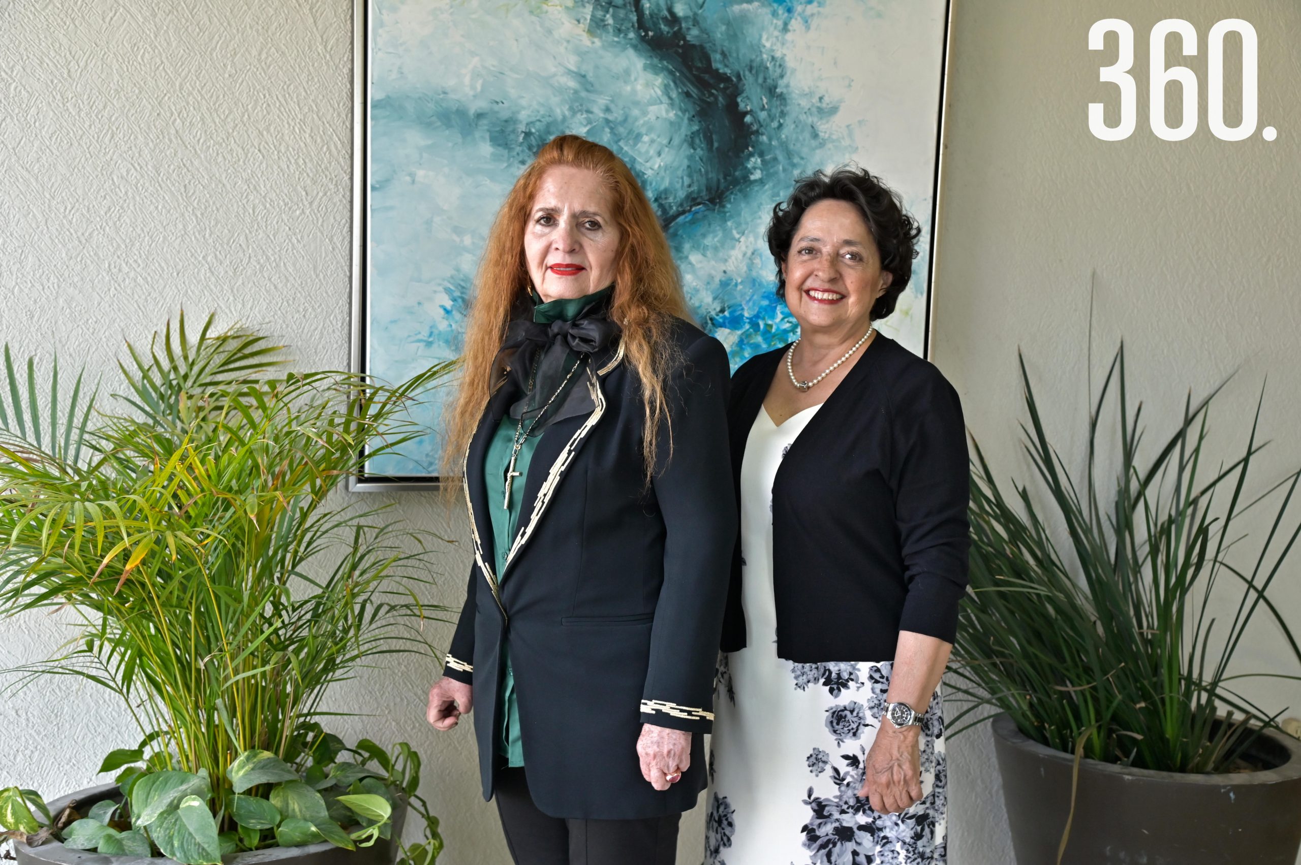 Las anfitrionas de marzo, Sonia Romo y Patricia Mariscal.