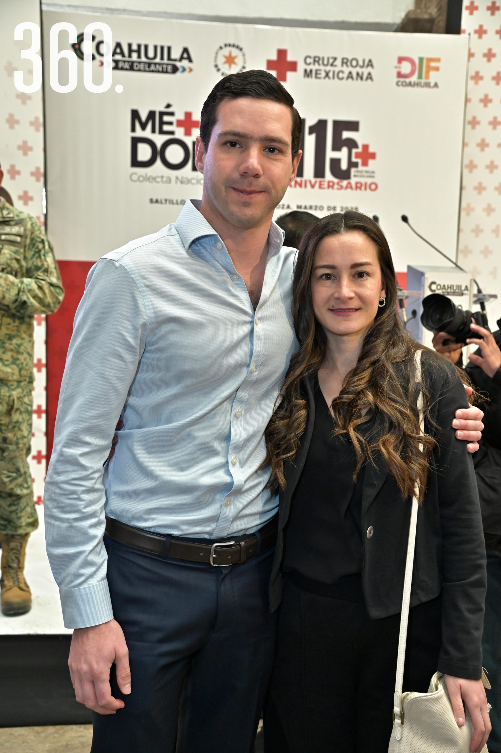 Sergio Pérez y Silvia López.