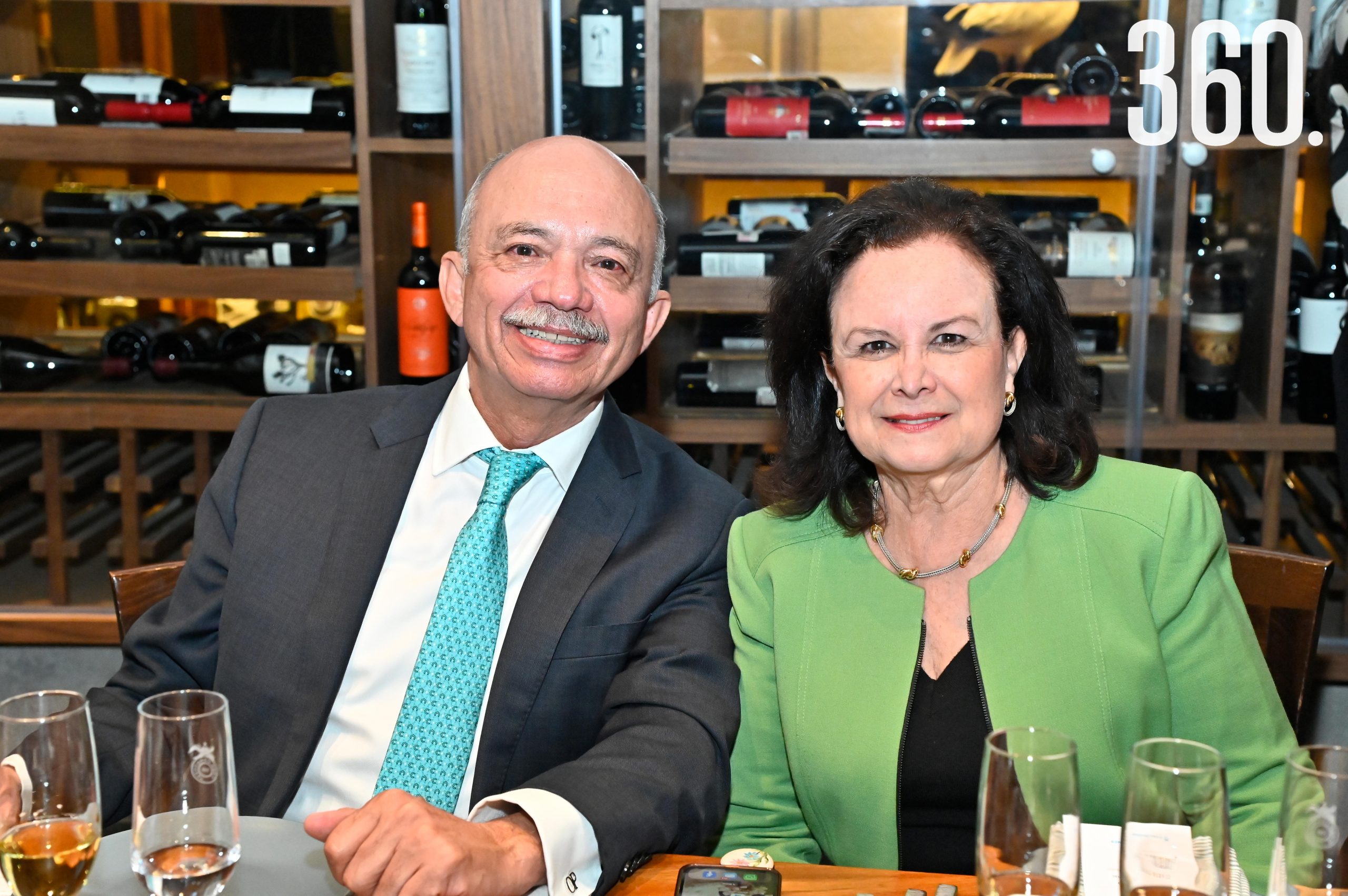 Óscar Pimentel y Tere de Pimentel.
