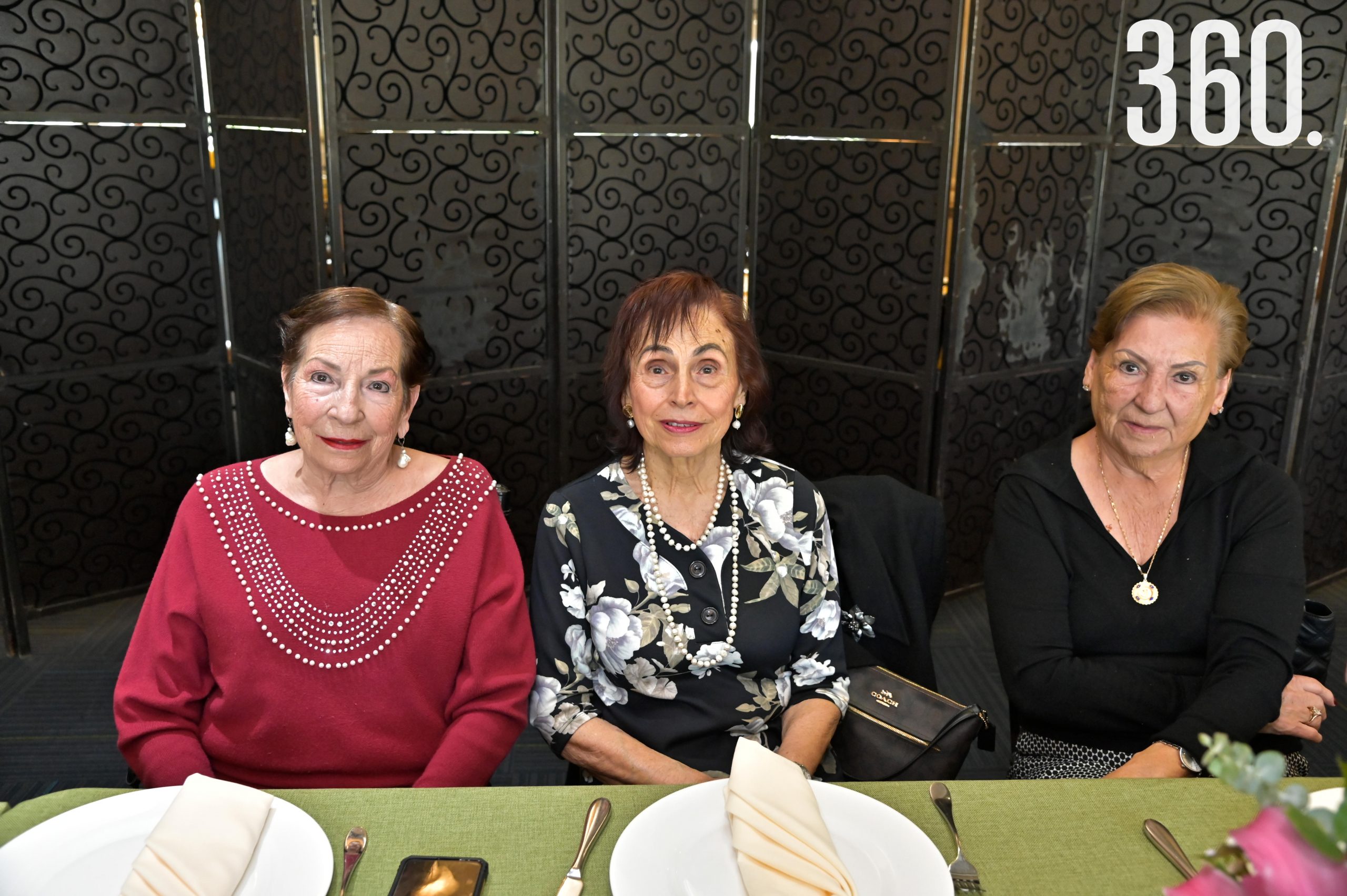 Lupi Dávila, Emma Alicia Trejo y Rebeca Escamilla.
