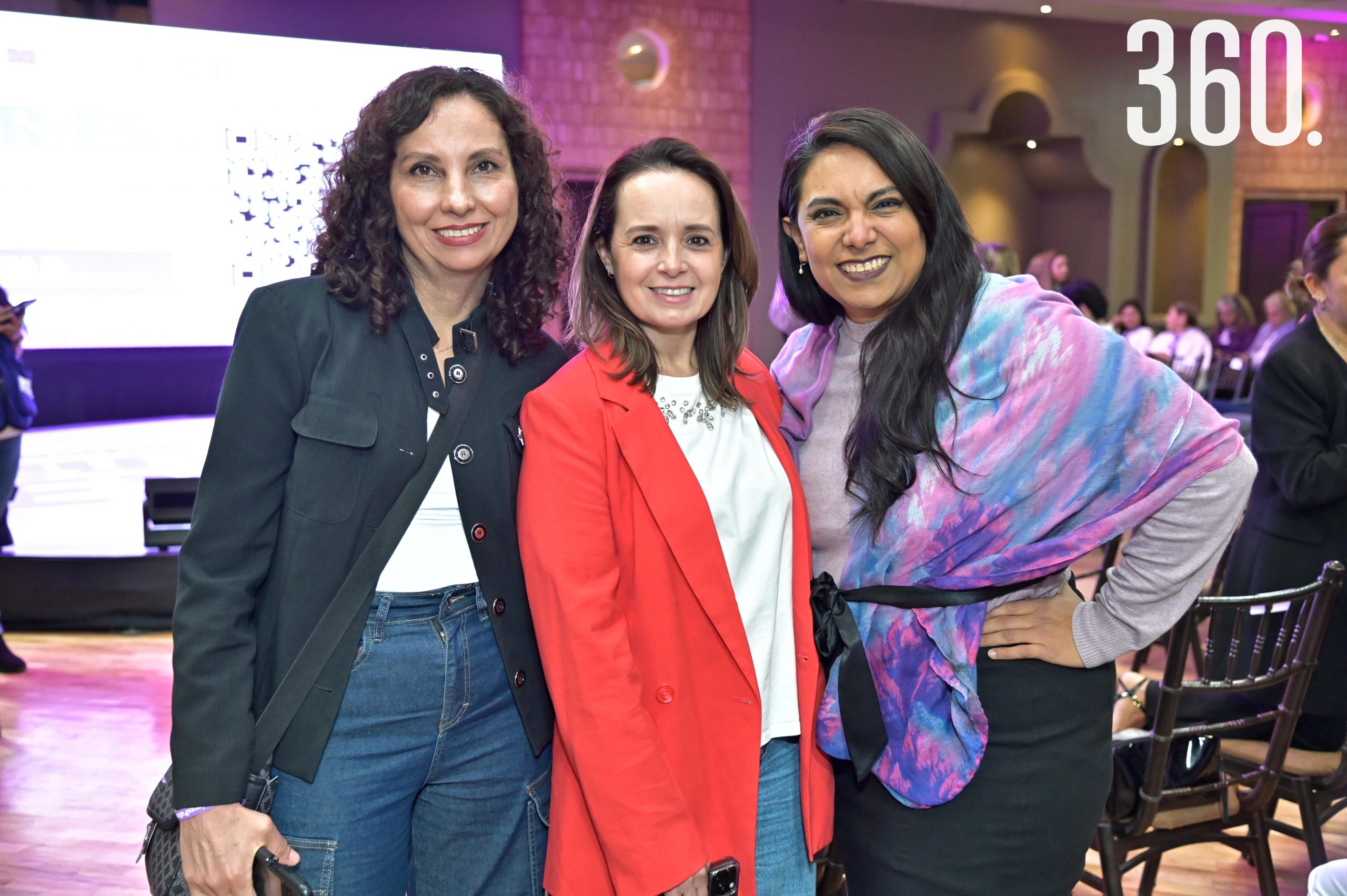 Fernanda Zetina, Nora Martínez y Patricia Álvarez.