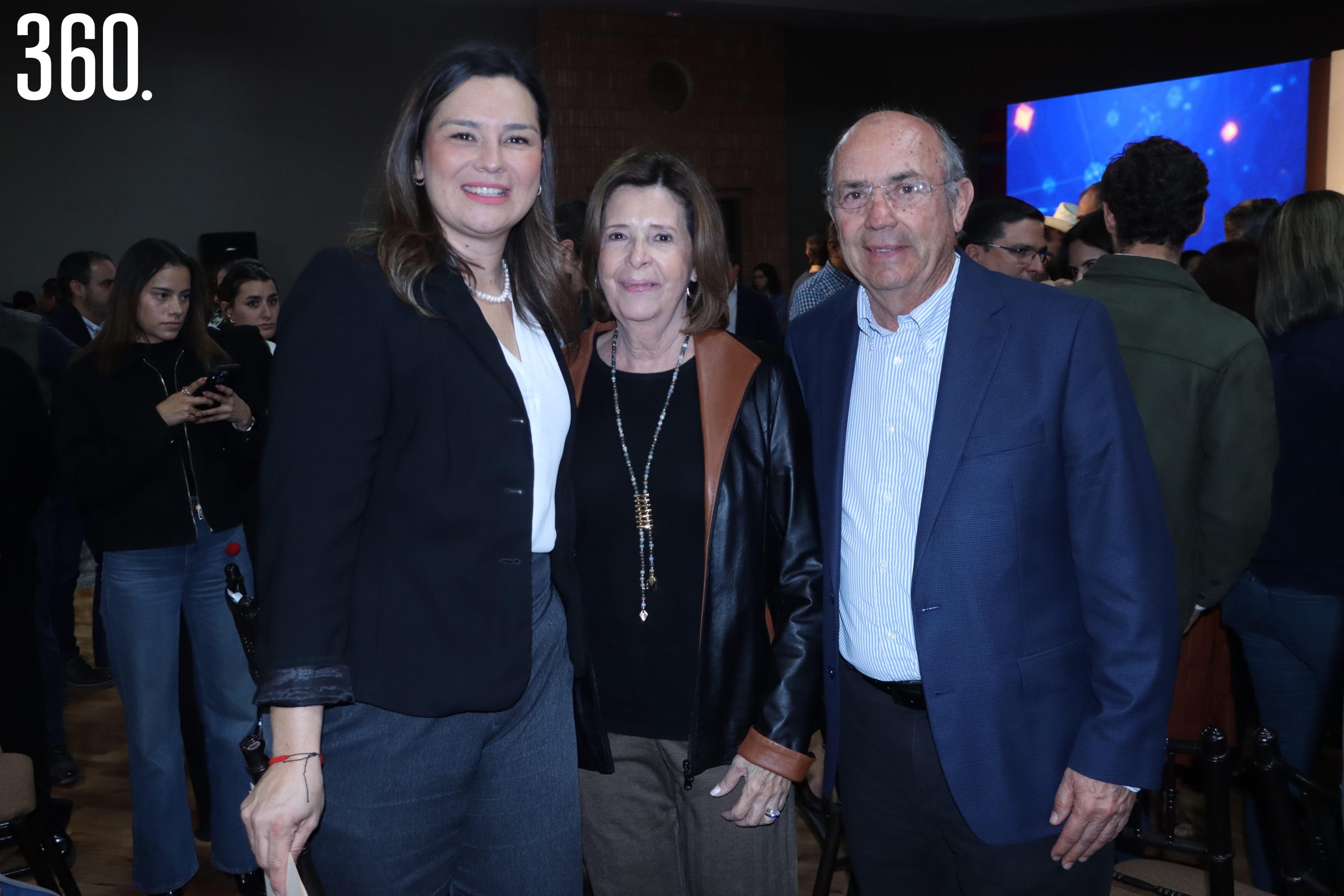 Magaly Rodríguez, Catalina González y Javier Díaz.