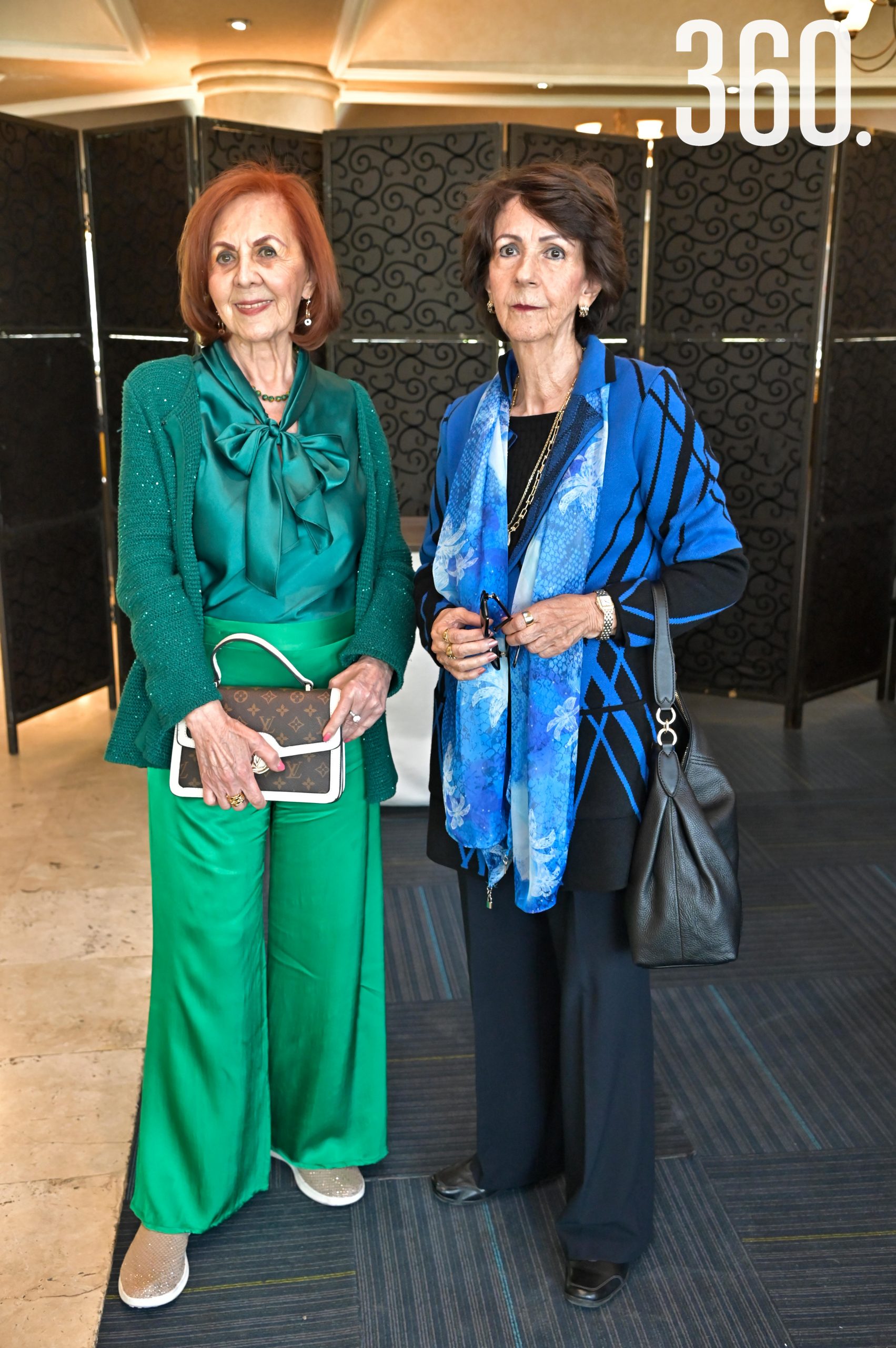 Lupita Saade y María Elena Garza.