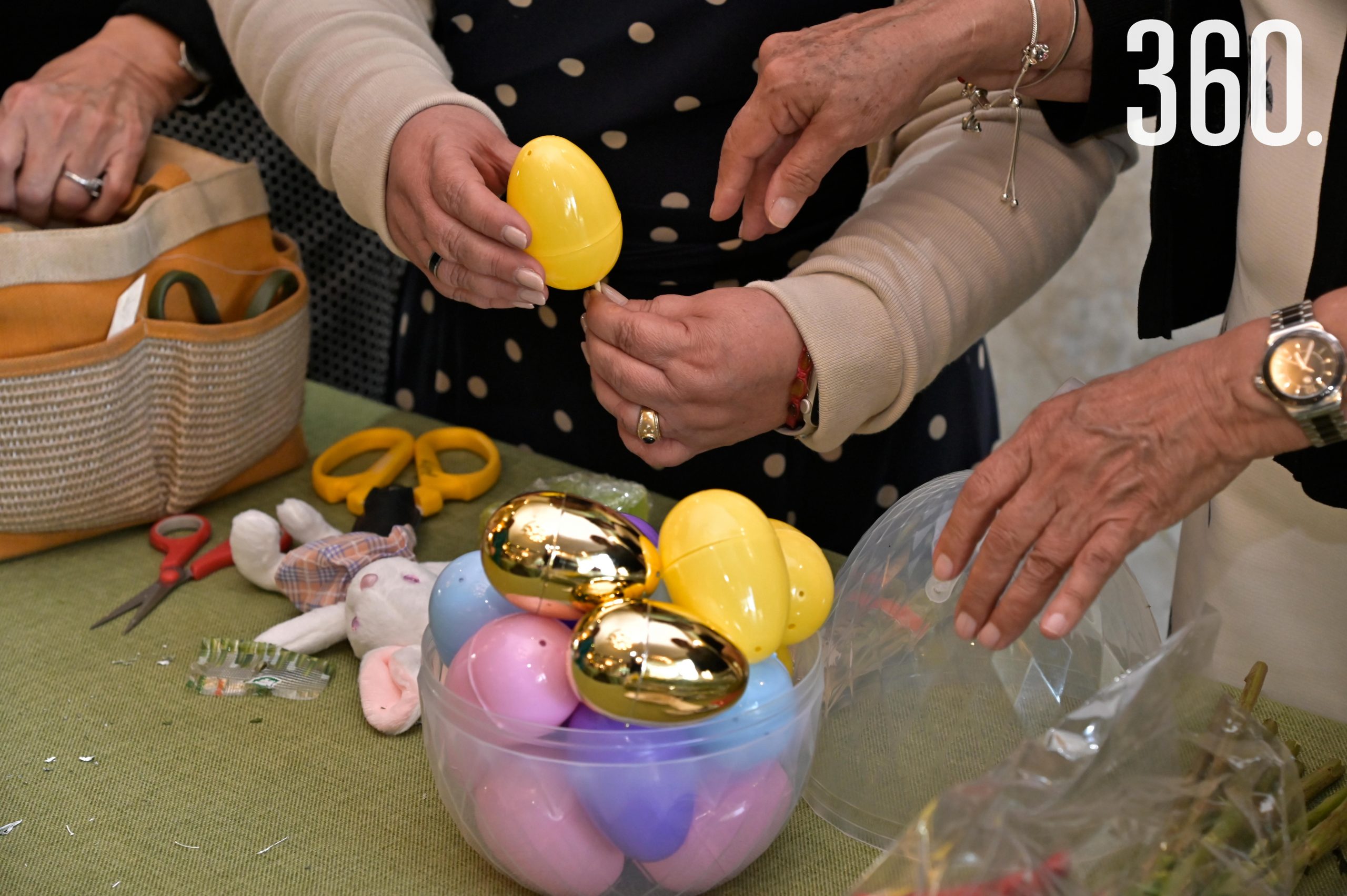 Entre flores, colores y tradición, celebraron la creatividad y el espíritu de la Pascua en el Club Rosal.
